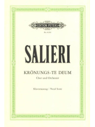 Antonio Salieri: Krönungs - Te Deum (noty na sborový zpěv, klavír)
