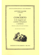 Antonio Salieri: In Do Magg Per Pianoforte E Orchestra (noty na čtyřruční klavír)