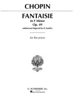 Frédéric Chopin: Fantasie In F Minor Op.49 (noty na klavír)