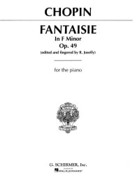 Frédéric Chopin: Fantasie In F Minor Op.49 (noty na klavír)