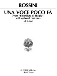 Gioachino Rossini: Una voce poco fa from Il barbiere di Siviglia (noty na klavír, zpěv)