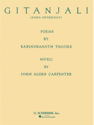 John Alden Carpenter: Gitanjali (noty na klavír, zpěv)