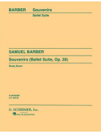 Samuel Barber: Souvenirs Ballet Suite, Op. 28 (Original) (noty, studijní partitura)
