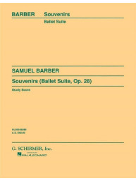 Samuel Barber: Souvenirs Ballet Suite, Op. 28 (Original) (noty, studijní partitura)