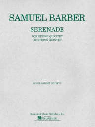 Samuel Barber: Serenade for Strings, Op. 1 (noty pro smyčcový kvartet, party, partitura)