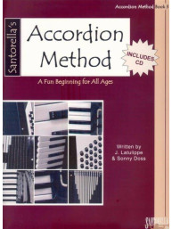 Santorella’s Accordion Method Book 3 (noty na akordeon)(+audio)