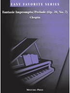 Frédéric Chopin: Fantasie Impromptu & Prelude Op. 28, No. 7 (noty na snadný klavír)