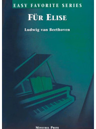 Ludwig van Beethoven: Für Elise (noty na snadný klavír)