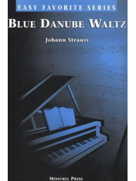 Johann Strauss: Blue Danube Waltz (noty na snadný klavír)
