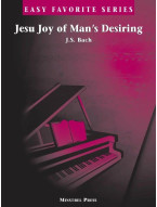 Johann Sebastian Bach: Jesu Joy Of Man's Desiring (noty na snadný klavír)