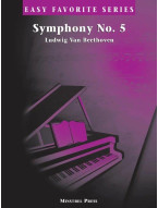 Ludwig van Beethoven: Symphony No. 5 (noty na snadný klavír)