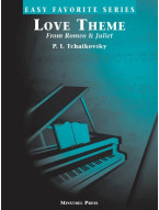 P.I. Čajkovskij: Love Theme from Romeo and Juliet (noty na snadný klavír)