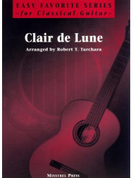 Claude Debussy: Clair De Lune (noty, tabulatury na snadnou kytaru)