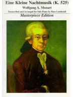 W.A. Mozart: Eine Kleine Nachtmusik K525 - Masterpiece Edition (noty na klavír)