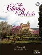 Chopin Preludes For The Intermediate Pianist (noty na klavír)(+audio)