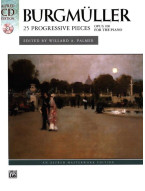 Friedrich Burgmüller: 25 Progressive Pieces Op 100 (noty na klavír)(+audio)