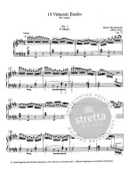 Moritz Moszkowski: 15 Etudes, Op. 72 (noty na klavír)