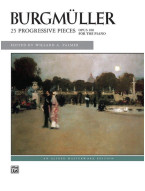 Friedrich Burgmüller: 25 Progressive Pieces, Op. 100 (noty na klavír)