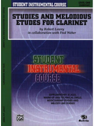 Robert Lowry: Studies and Melodious Etudes 1 (noty na klarinet)