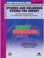 Major Herman Vincent: Studies and Melodious Etude 3 (noty na kornet, trubku)