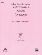 Samuel Applebaum: First Position Etudes for Strings (noty na kontrabas)