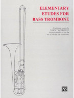 Tommy Pederson: Elementary Etudes for Bass Trombone (noty na pozoun)