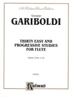 Giuseppe Gariboldi: 30 Easy and Progressive Studies 1 - Nos.1-15 (noty na příčnou flétnu)