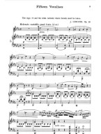 Giuseppe Concone: 15 Vocalises, Op. 12 - Finishing Studies (noty na klavír, zpěv, vysoký hlas)