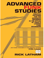 Rick Latham: Advanced Funk Studies (noty na bicí)(+audio)