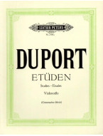 Jean-Louis Duport: 21 Etudes (noty na violoncello)