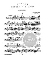 Jean-Louis Duport: 21 Etudes (noty na violoncello)