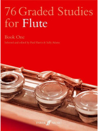 Paul Harris: 76 Graded Studies for Flute Book 1 (noty na příčnou flétnu)