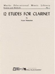 Victor Polatschek: 12 Etudes for Clarinet (noty na klarinet)