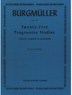 Friedrich Burgmüller: 25 Progressive Studies, Op. 100 (noty na klavír)