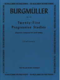 Friedrich Burgmüller: 25 Progressive Studies, Op. 100 (noty na klavír)