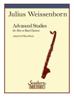 Julius Weissenborn: Advanced Studies (noty na altklarinet)