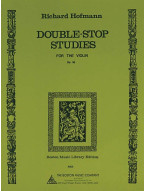 Richard Hofmann: Double-Stop Studies Op. 96 (noty na housle)