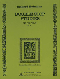 Richard Hofmann: Double-Stop Studies Op. 96 (noty na housle)