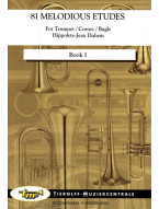 Hippolyte-Jean Duhem: 81 Melodious Etudes Book 1 (noty na trubku, kornet)