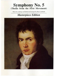 Beethoven: Symphony No. 5 Theme 1st Movement - Masterpiece Edition (noty na klavír)