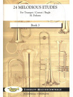 Hippolyte-Jean Duhem: 24 Melodious Etudes Book 3 (noty na trubku, kornet)