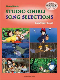 Studio Ghibli Song Selection (noty na snadný čtyřruční klavír)