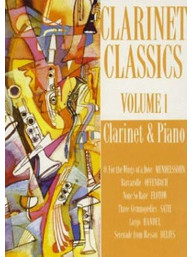Clarinet Classics 1 (noty na klarinet, klavír)