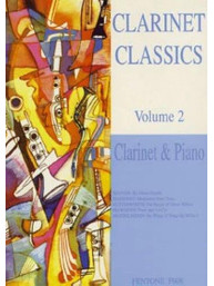 Clarinet Classics 2 (noty na klarinet, klavír)
