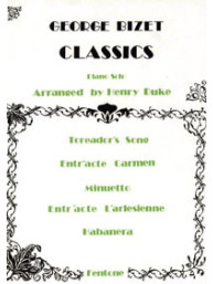 Georges Bizet Classics (noty na klavír)