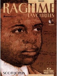 Scott Joplin: Ragtime Favourites (noty na housle)(+audio)