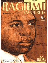 Scott Joplin: Ragtime Favourites (noty na violu)(+audio)