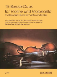 15 Baroque Duets (noty na housle, violoncello)
