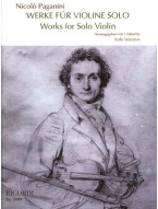 Niccolo Paganini: Works for Solo Violin (noty na housle)