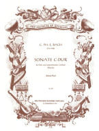Carl Philipp Emanuel Bach: Sonate C-Dur (noty na příčnou flétnu, klavír)
